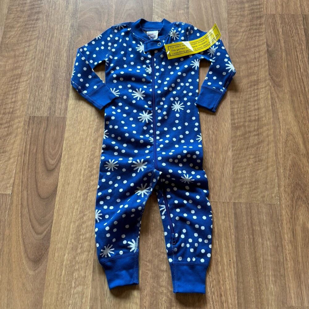 Hanna Andersson infant zip up sleeper NWT